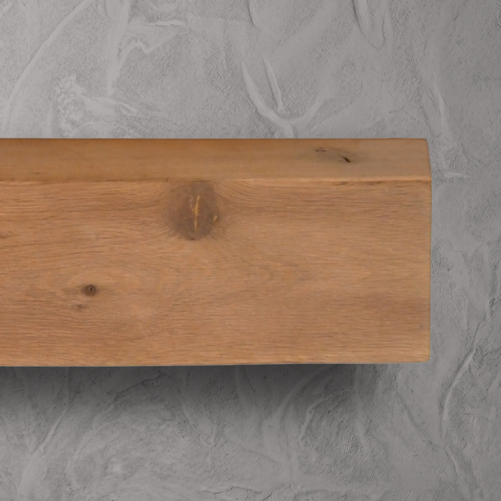 Antique Oak Mantel - Smooth