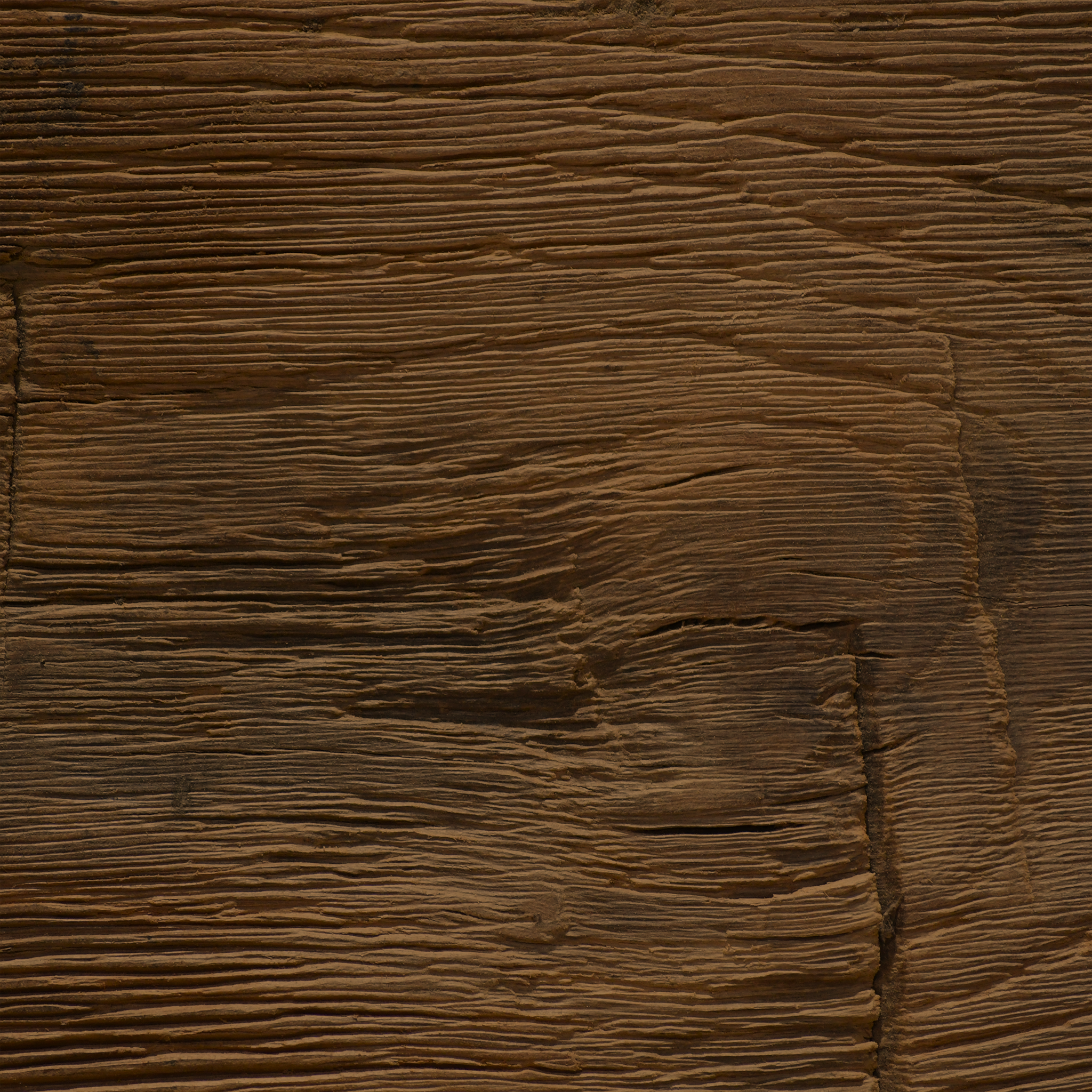 Oak Mantel - Hand-Hewn