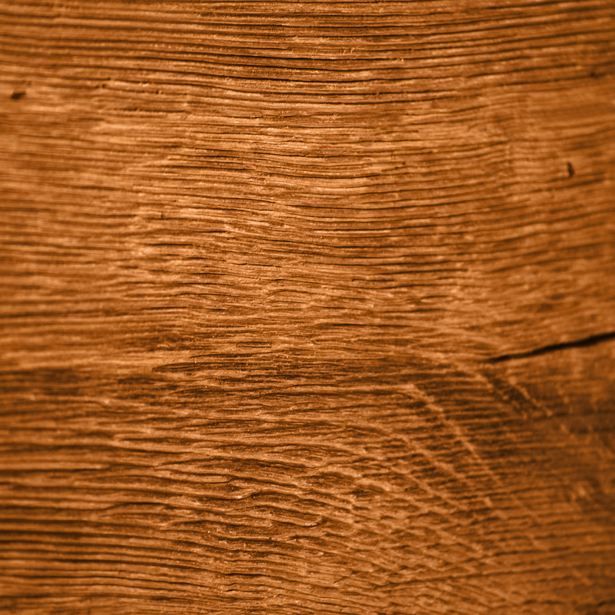 Antique Oak Mantel - Wire-Brushed