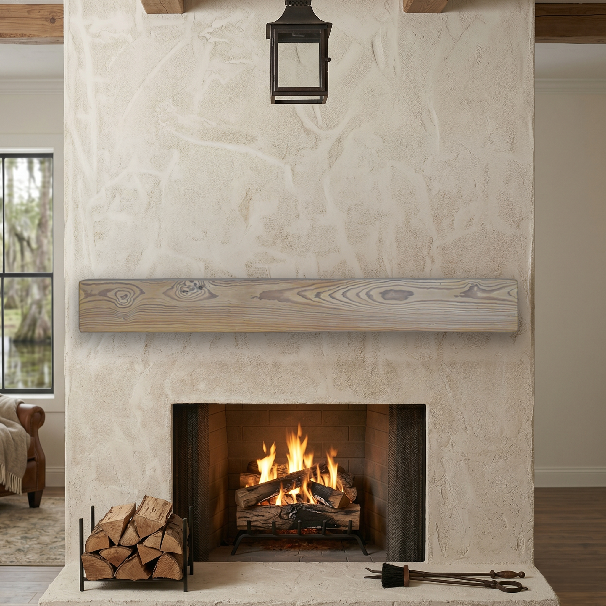 Pine Mantel - Smooth